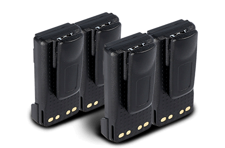 4-pack of Motorola rechargeable radio batteries