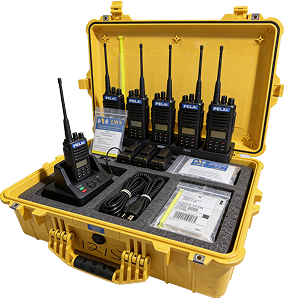 Pelican protective cases for radios